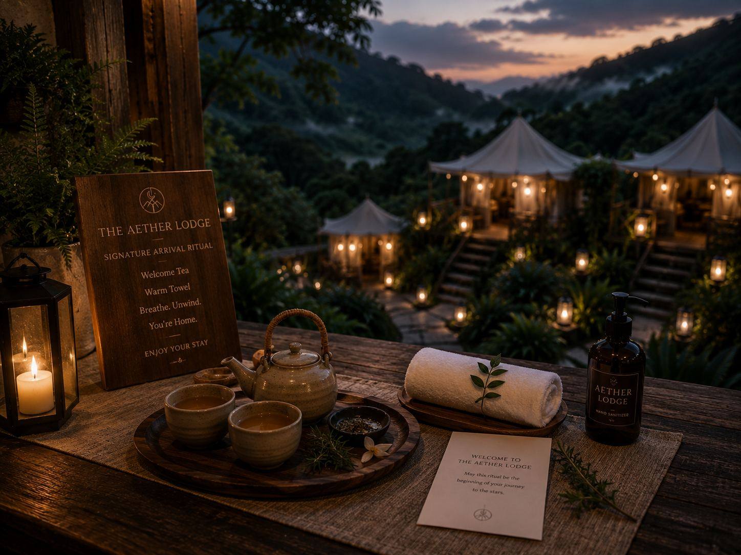 Signature Arrival Ritual, The Aether Lodge