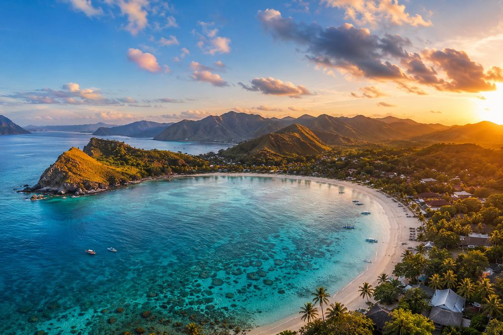 South Lombok, Indonesia — landscape overview